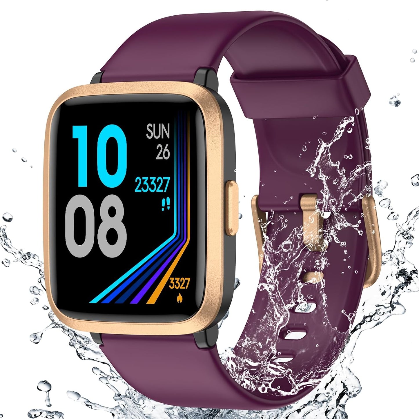 Fitness Tracker Watch with Heart Rate Monitor