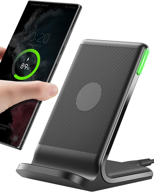 Wireless Charger, 15W Fast Qi Certified Wireless Charging