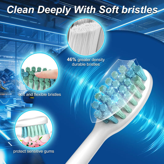 Waterproof Sonic Electric Toothbrush for Adults